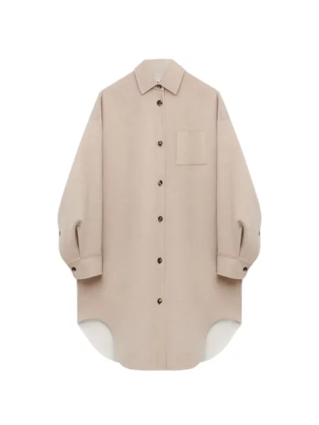 Płaszcz Loewe z kieszeniami zapinanymi na guziki