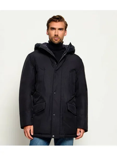BOSS ORANGE Geacă parka negru