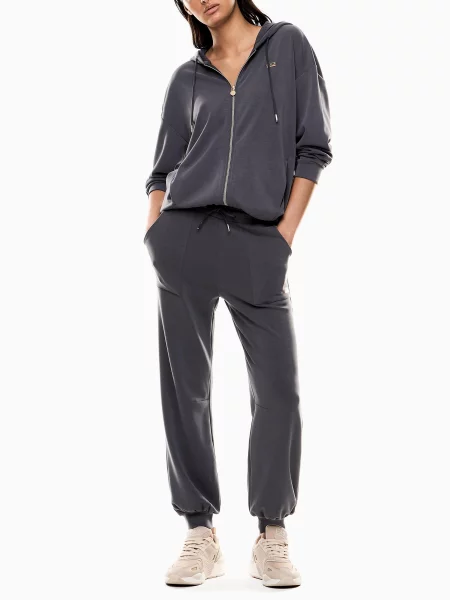 Штани спортивні модал/поліестер сірий