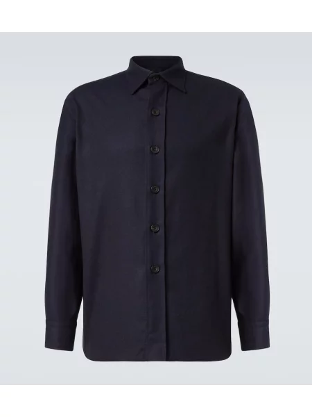 Geacă Rubinacci de lână albastru