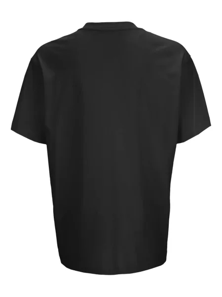 Тениска Versace Jeans Couture с автограф черно