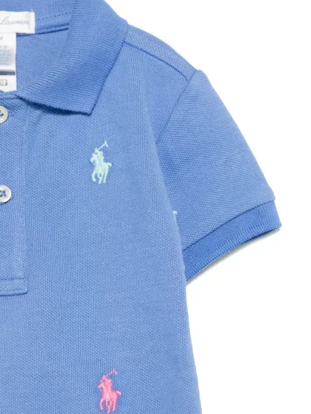 Koszulka polo dziecięca Polo Ralph Lauren niebieska