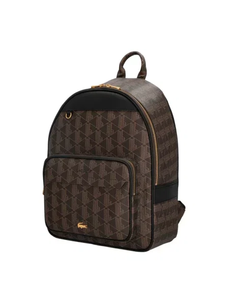 Lacoste plecak męski brązowy