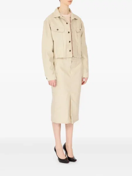 Kurtka jeansowa Maison Margiela o krotszym kroju