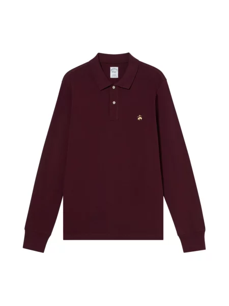 Koszulka polo Brooks Brothers z logo czerwona