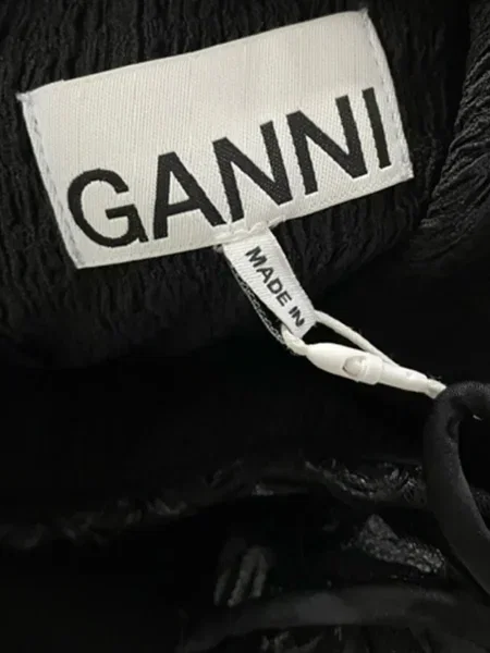 Rochie mini Ganni de costum negru
