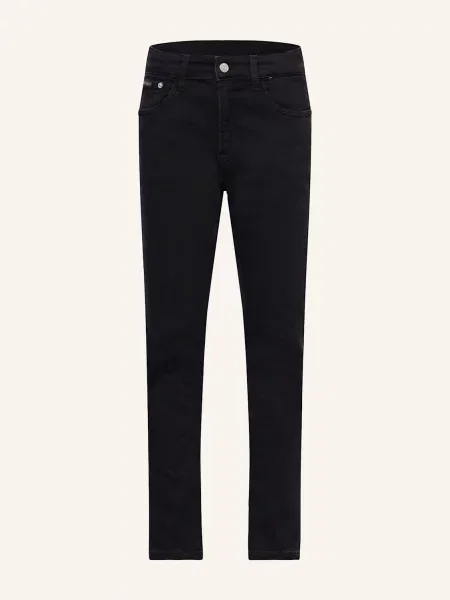 Calvin Klein Džíny essential black stretch černé