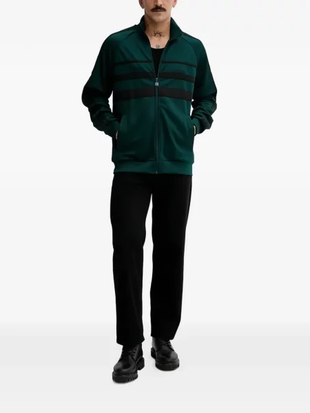 Ριγέ γυμναστήριο σορτς Adidas με σχέδιο μπλε
