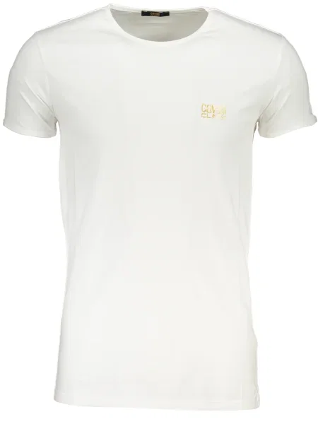 Krátké tričko Cavalli Class bílé