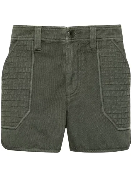 Małe mały szorty Zadig&voltaire z twillu zielone
