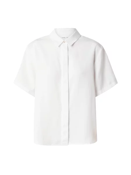 Samsøe Samsøe Bluză MINA' alb