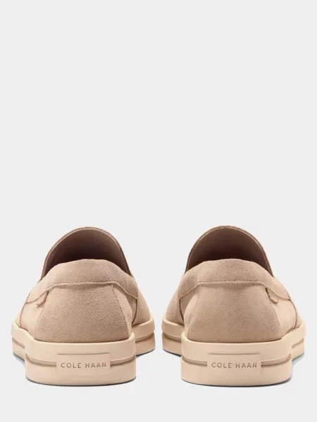 Кожаные лоферы Cole Haan бежевые