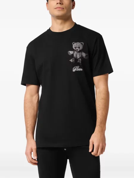 Tricou Philipp Plein teddy negru