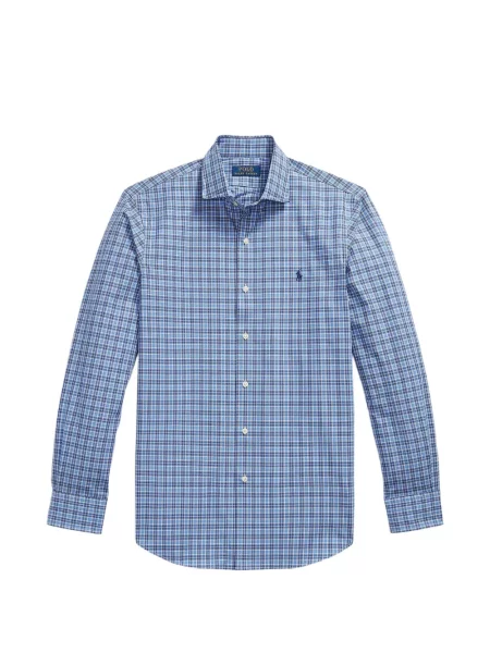 Scurt șapcă Polo Ralph Lauren cu broderie din jerseu maro