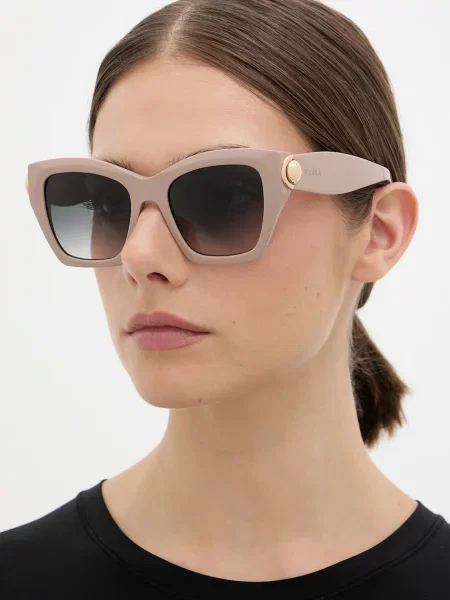Furla cat eyes napszemüveg női bézs
