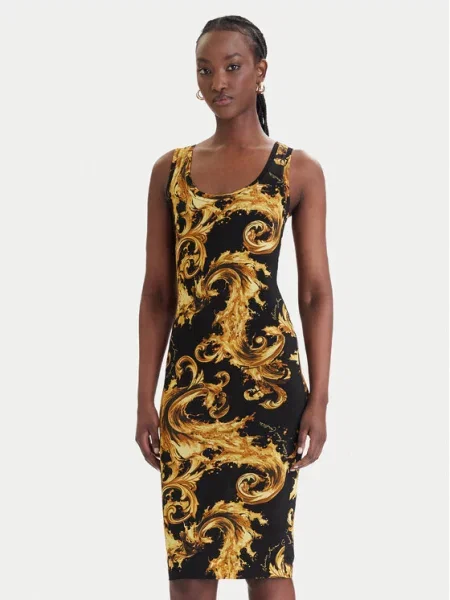 Versace Jeans Couture Ежедневна рокля черен