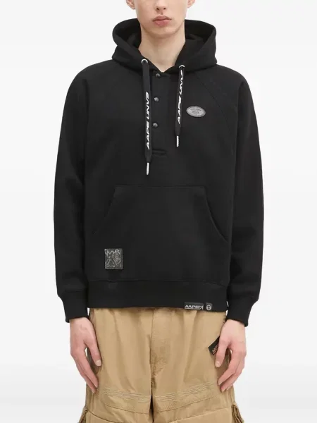 Суичър с качулка Aape By *a Bathing Ape® черно