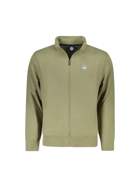 Bluza rozpinana North Sails z długim rękawem zielona