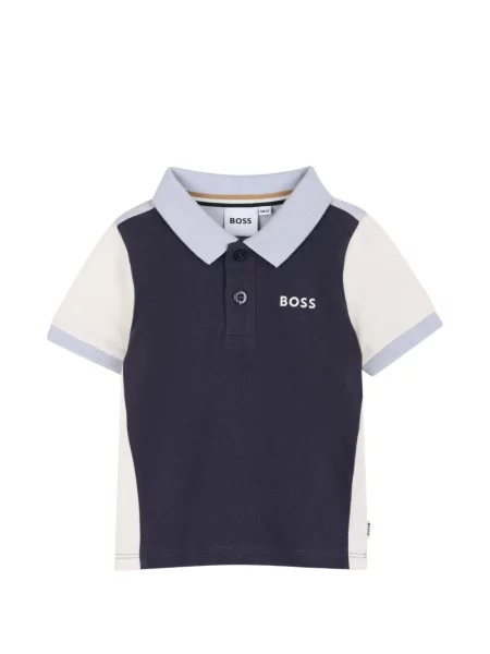 Koszulka polo dziecięca Bosswear niebieska