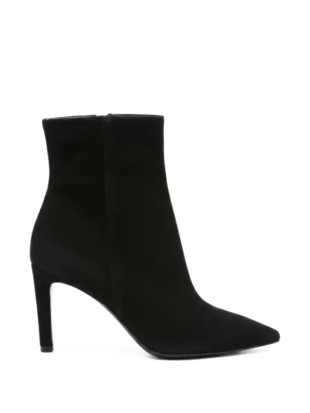 Cizme scurte Jimmy Choo din piele de căprioară negru