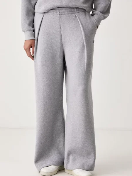 Lacoste pantaloni de trening pentru femei cu gri
