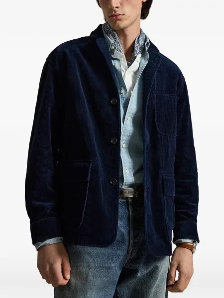 Scurt șapcă Polo Ralph Lauren cu broderie din jerseu maro