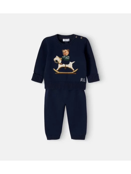 Gyerek pólóing Polo Ralph Lauren kék