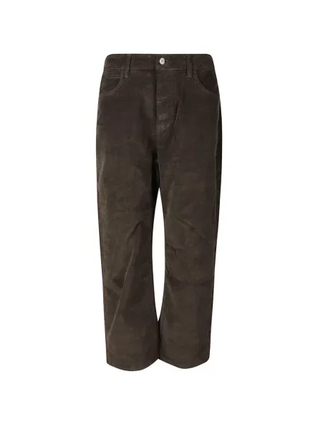 Pantaloni Anaii de catifea cord maro