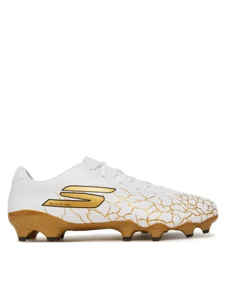 Ghete pentru fotbal Skechers Skechers Gold Fg alb