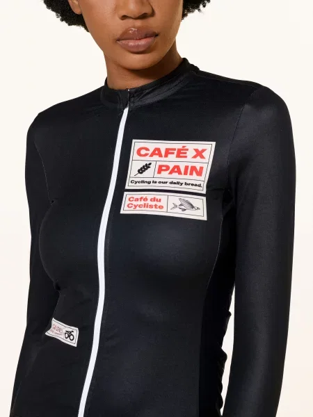 Tričko Café Du Cycliste černé