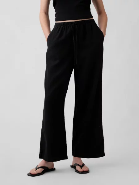 Pantaloni Gap de in negru