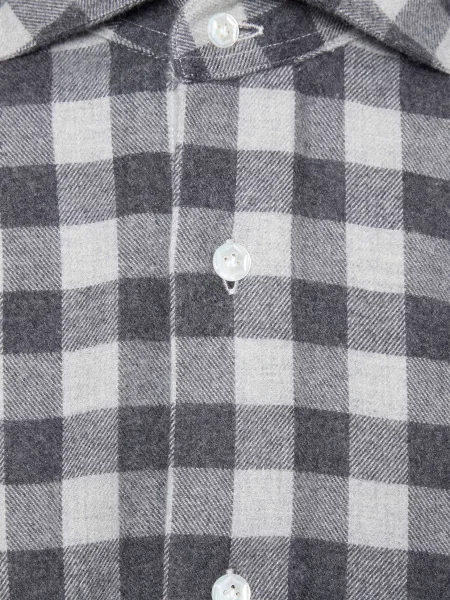 Рубашка Barba Napoli серая