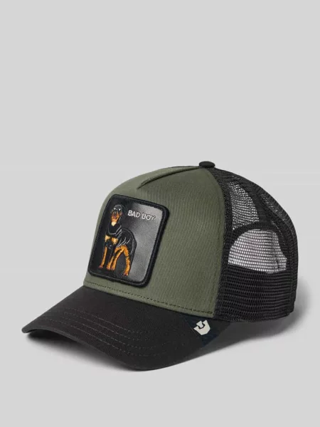 Czapka z daszkiem typu trucker z wyhaftowanym logo model „Bad Boy” Goorin Bros