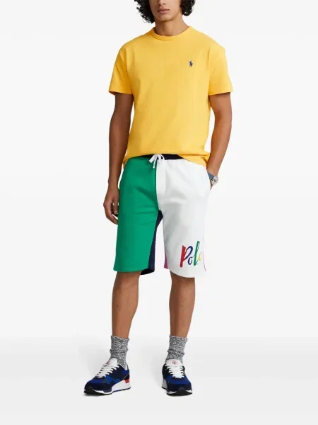 Polo Polo Ralph Lauren cu imagine de lână de costum verde