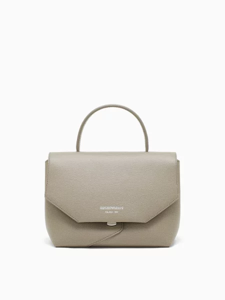 Emporio Armani Сумка Шкіра бежевий