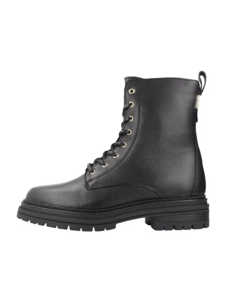 Tommy Hilfiger De piele botine negru