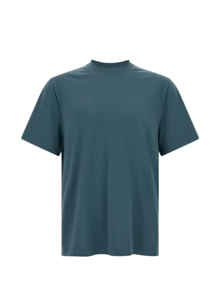 Tricou Brioni cu broderie albastru