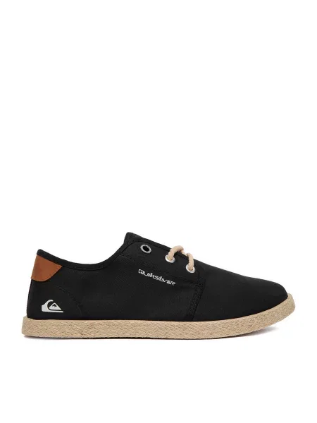 Espadrilles Quiksilver fekete