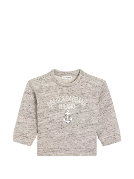 Bluza dziecięca Dolce And Gabbana szara