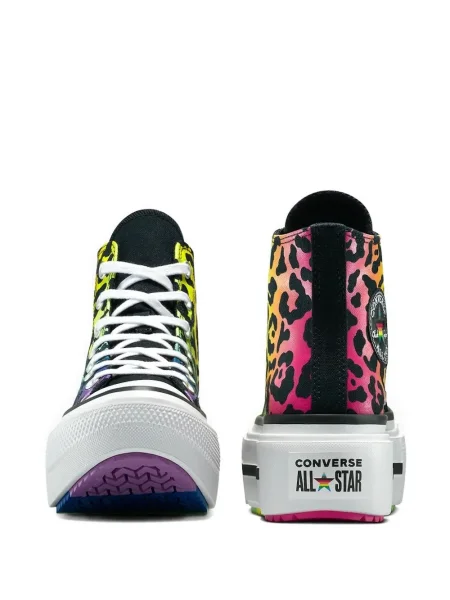 Sneakerși Converse Chuck 70 cu broderie cu platformă alergare alb