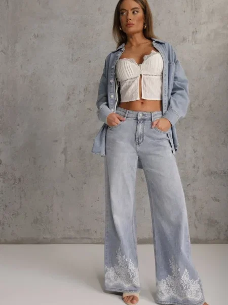 Blugi Endippe Albaștri albastru