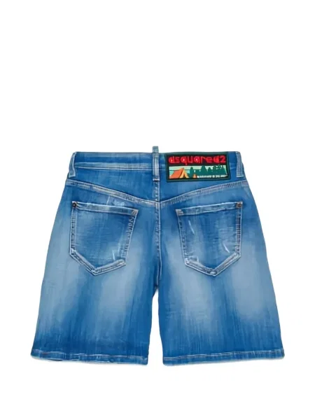 Szorty dziecięce Dsquared2 niebieskie