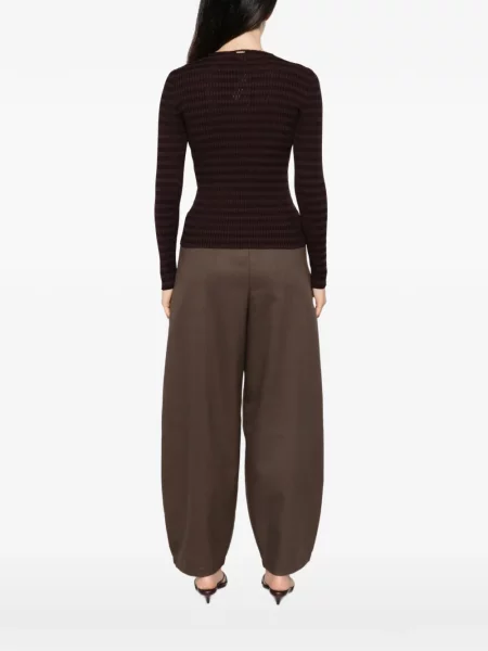 Pulover Twinset cu dungi maro