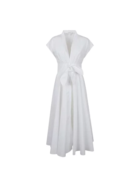 Sukienka midi Alaïa biała