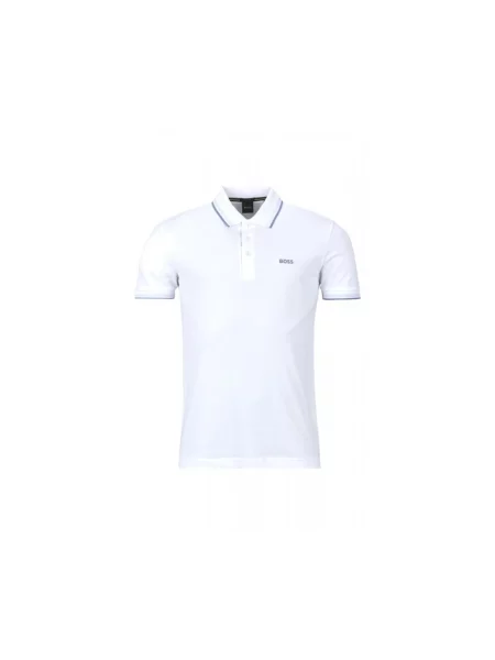 Koszulka polo Boss biała