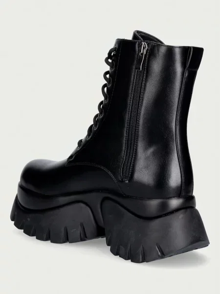 Koi Footwear workery Rancor Lace up Monster Boots czarne