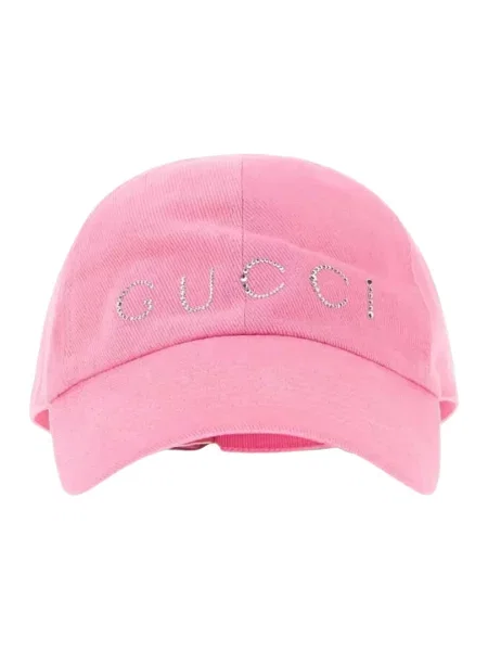 Czapka z daszkiem Gucci różowa