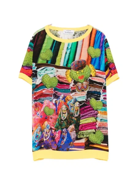 Tricou The Artistylist cu imagine albastru