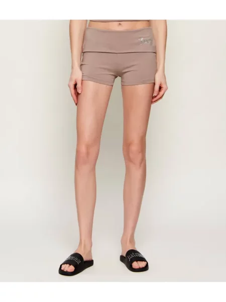 Juicy Couture Pantaloni scurți ROLL DOWN bej