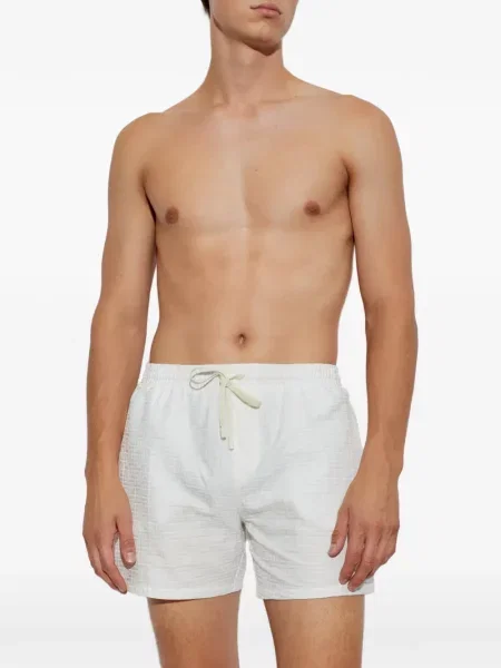Slip de baie Balmain cu cordon alb